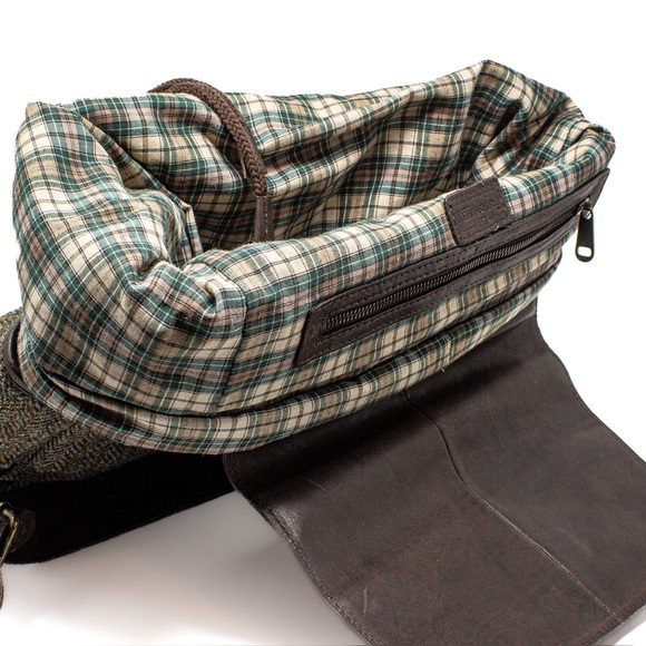 Brown and Green Men's Backpack - Picture 2 of 12